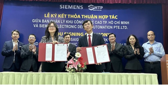 Siemens hợp tác với Khu công nghệ cao TP.HCM đào tạo nhân lực vi mạch bán dẫn