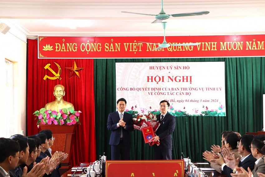 Phó chánh văn phòng UBND tỉnh Lai Châu được điều động làm Phó Bí thư Huyện uỷ Sìn Hồ