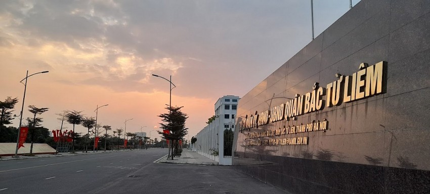 Trụ sở UBND quận Bắc Từ Liêm cũ nay là UBND phường Tây Tựu mới sau sáp nhập.