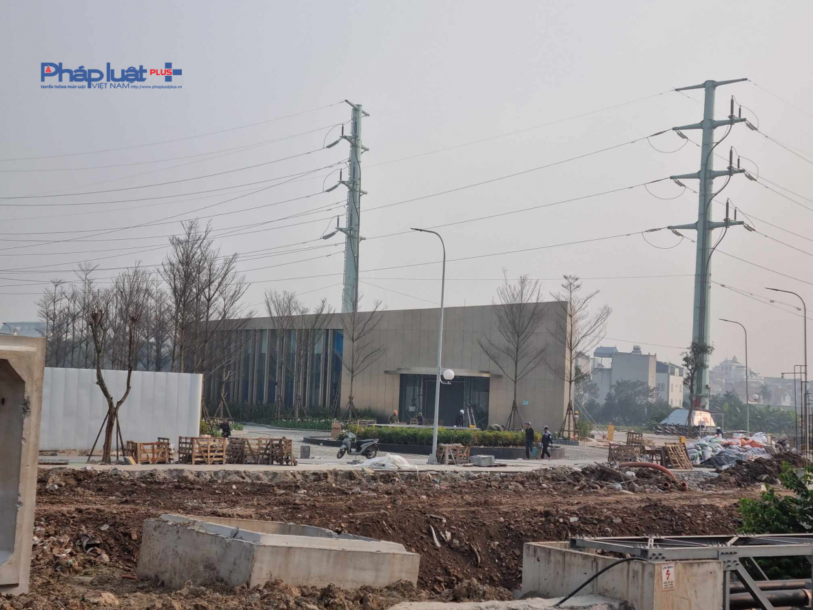 Thực tế ghi nhận dự án Lumi Hà Nội ngày 12/3/2024.