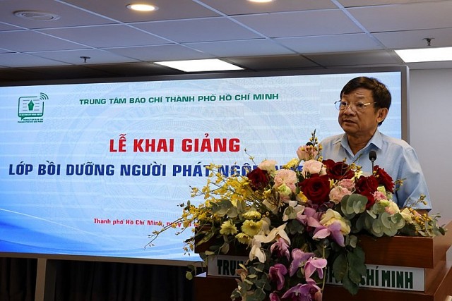 TP.HCM: Đào tạo kĩ năng phát ngôn, cung cấp thông tin cho báo chí