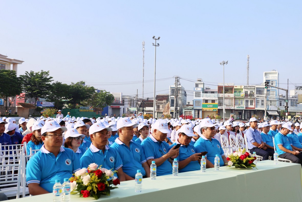 Bình Định: Mít tinh hưởng ứng Ngày Nước thế giới và Ngày Khí tượng thế giới