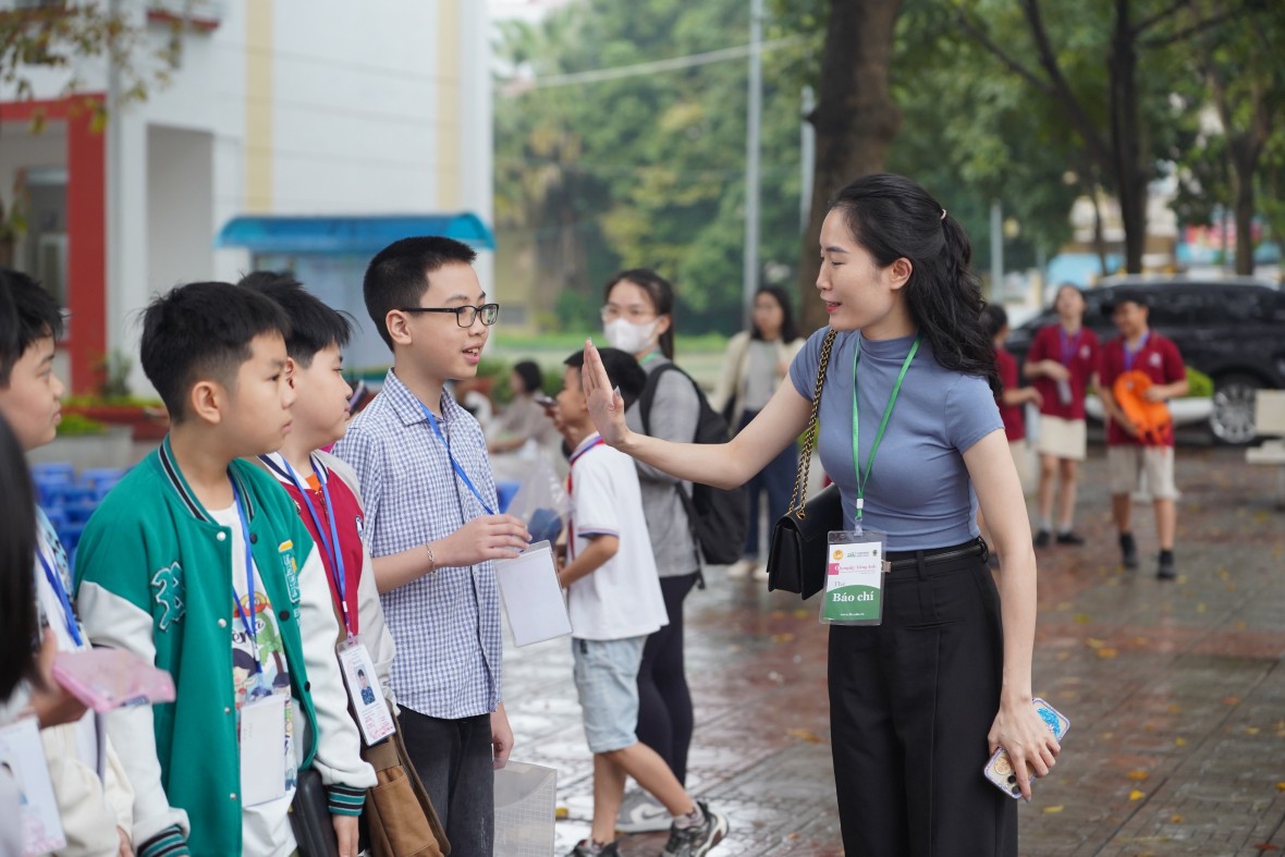 Hà Nội: Gần 1.300 học sinh tham gia tranh tài Olympic tiếng Anh