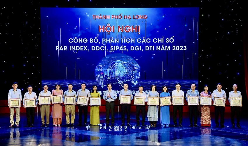 Quảng Ninh: TP Hạ Long công bố phân tích các chỉ số PAR Index, SIPAS, DGI, DDCI, DTI năm 2023