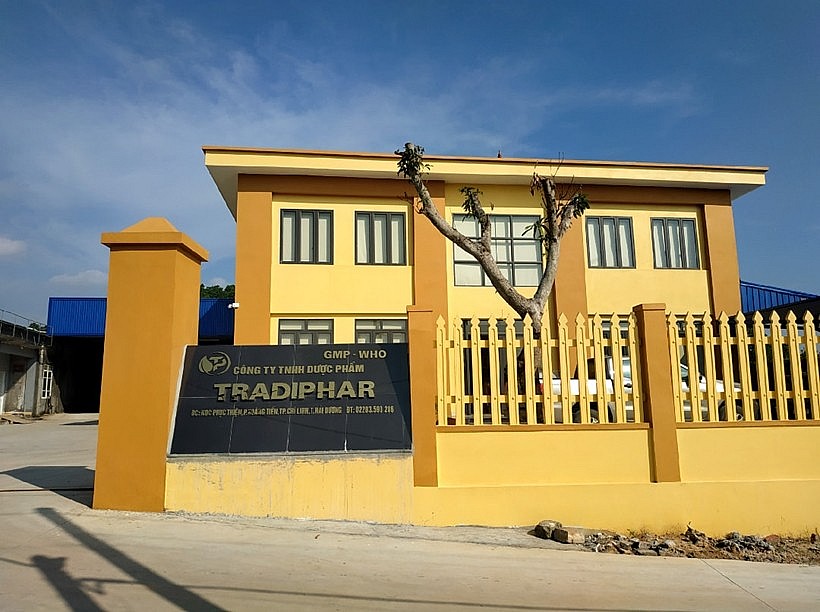  Công ty TNHH Dược phẩm Tradiphar. 