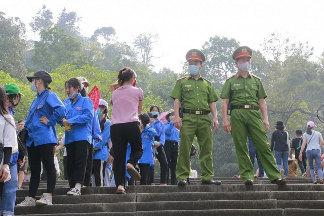 Gần 1000 người đảm bảo an ninh dịp giỗ Tổ Hùng Vương 2024