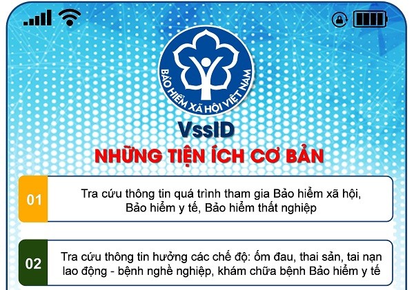 Tiếp đón người bệnh đi KCB BHYT bằng hình ảnh thẻ BHYT trên ứng dụng VssID, CCCD gắn chip hoặc VneID.