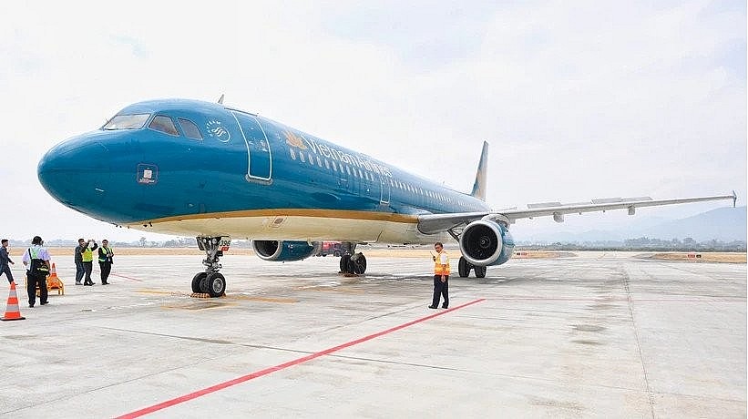 Đội Tầu bay của VietnamAirlines đã sẵn sàng để phục vụ khách trong dịp cao điểm 30.4 và 1.5