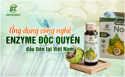 Noni Enzyme ứng dụng công nghệ Enzyme siêu hoạt hóa độc quyền đầu tiên tại Việt Nam