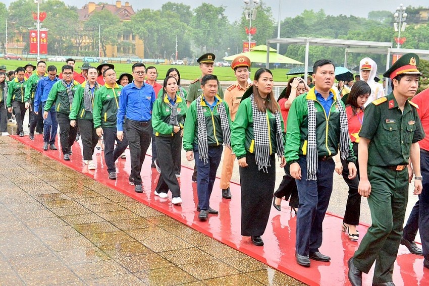 Lễ xuất quân Hành trình 'Điện Biên Phủ - Khát vọng non sông'