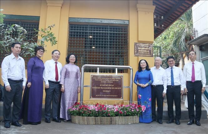 TP.HCM: Hoàn thành giai đoạn 1 tu bổ Di tích trại giam Bệnh viện Chợ Quán