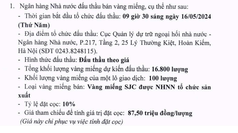 Giá vàng vọt qua ngưỡng 90 triệu đồng/lượng, tiếp tục đấu thầu vàng miếng SJC sáng nay