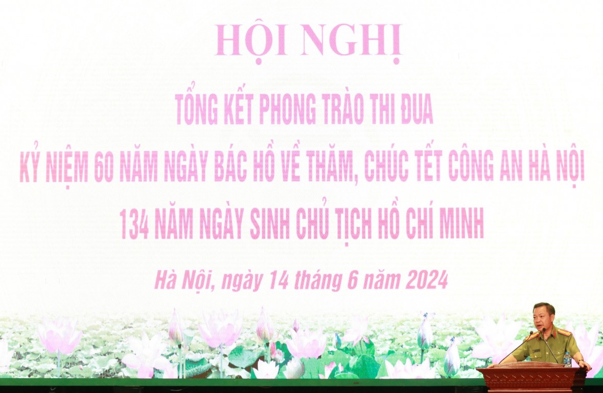 Hội nghị tổng kết phong trào thi đua Công an TP Hà Nội