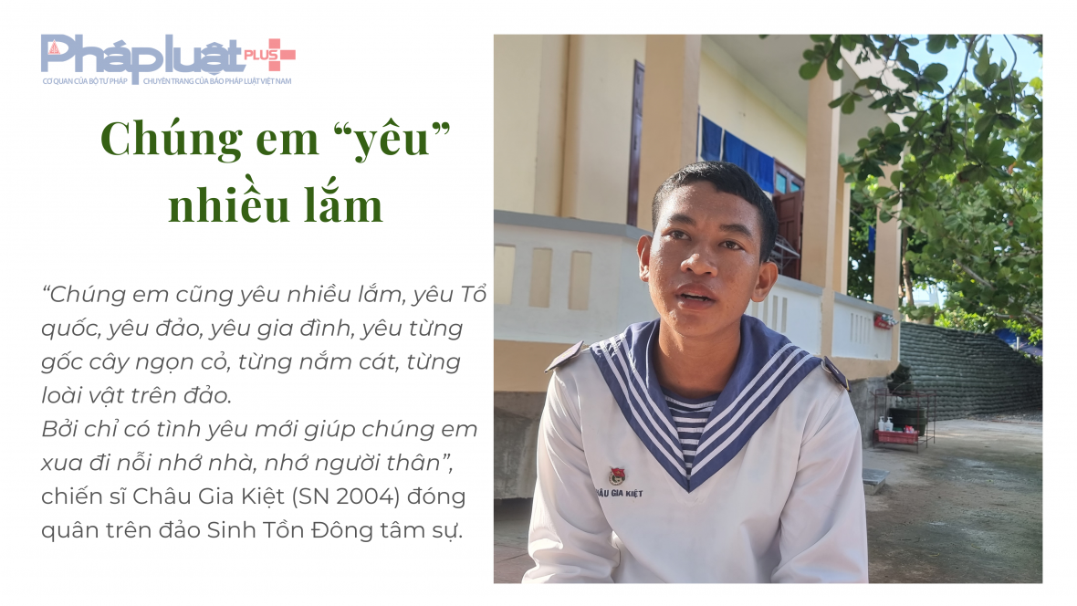 “Nơi đảo xa, tụi em đâu có buồn”