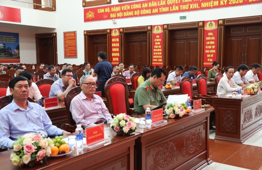 Công an tỉnh Đắk Lắk gặp mặt Ngày Báo chí Cách mạng Việt Nam