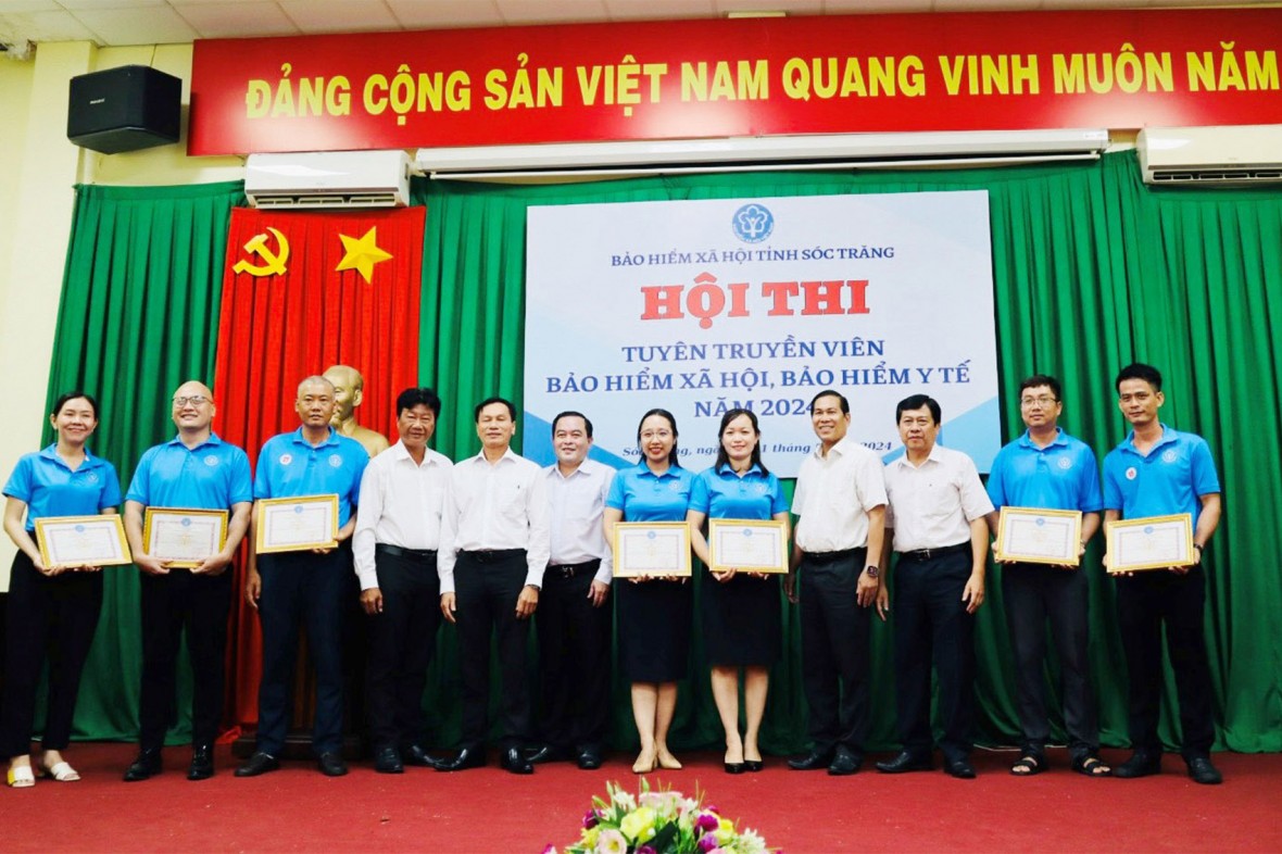 Một hội thi tuyên truyền viên BHXH, BHYT tỉnh Sóc Trăng với nhiều thông điệp ý nghĩa.