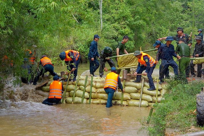 Bảo đảm công tác phòng, chống thiên tai trong thời gian kiện toàn cơ quan chỉ huy phòng thủ dân sự