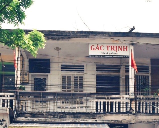 góc Gác Trịnh ở đường Nguyễn Trường Tộ, thành phố Huế