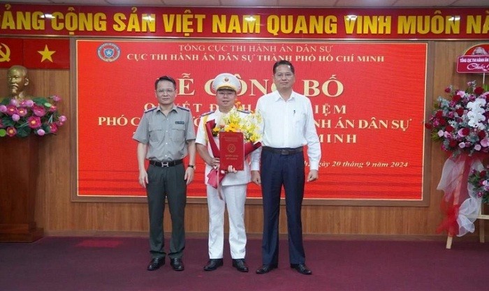 Ông Đỗ Phong Hóa trở thành tân Phó cục trưởng Cục THADS TP HCM