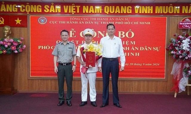 Ông Đỗ Phong Hóa trở thành tân Phó cục trưởng Cục THADS TP HCM