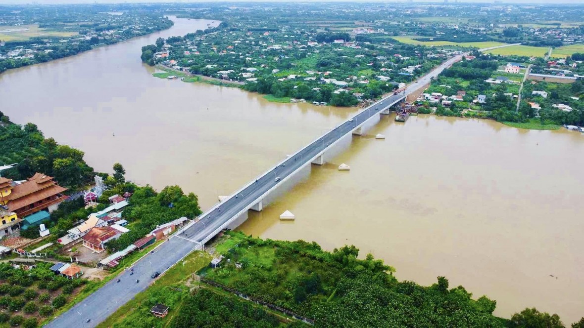 Khánh thành cầu Bạch Đằng 2 nối hai tỉnh Bình Dương và Đồng Nai