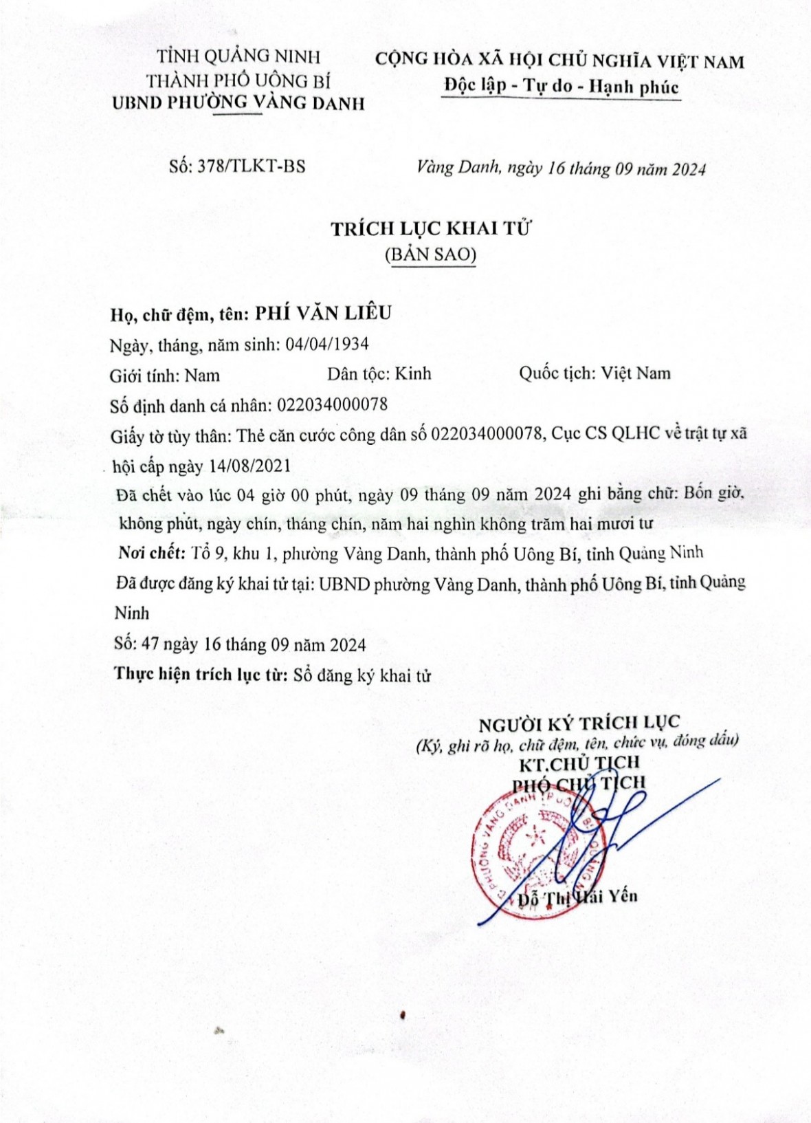 Uông Bí - Quảng Ninh:  Nghi vấn 02 công dân tử vong do bão Yagi nhưng chính quyền xác nhận không có thiệt hại về người