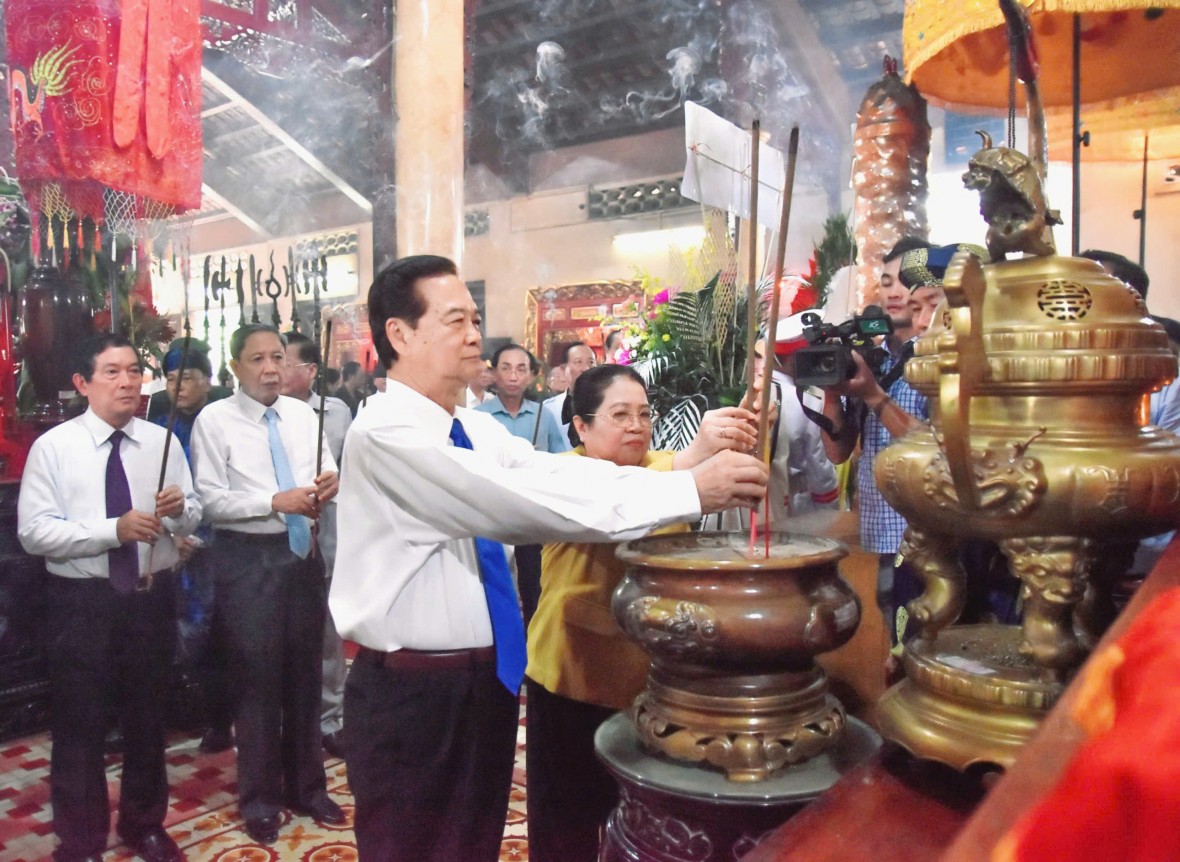 Khai mạc Lễ hội truyền thống kỷ niệm 156 năm Anh hùng dân tộc Nguyễn Trung Trực hy sinh