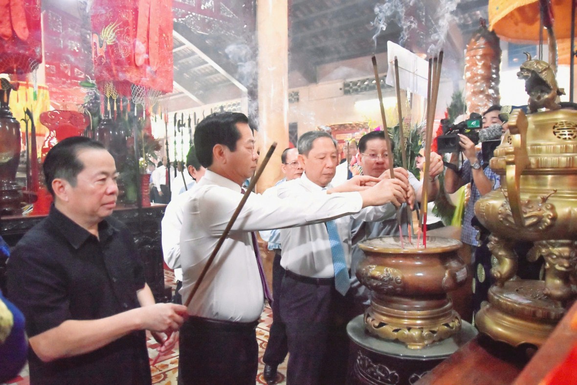 Khai mạc Lễ hội truyền thống kỷ niệm 156 năm Anh hùng dân tộc Nguyễn Trung Trực hy sinh