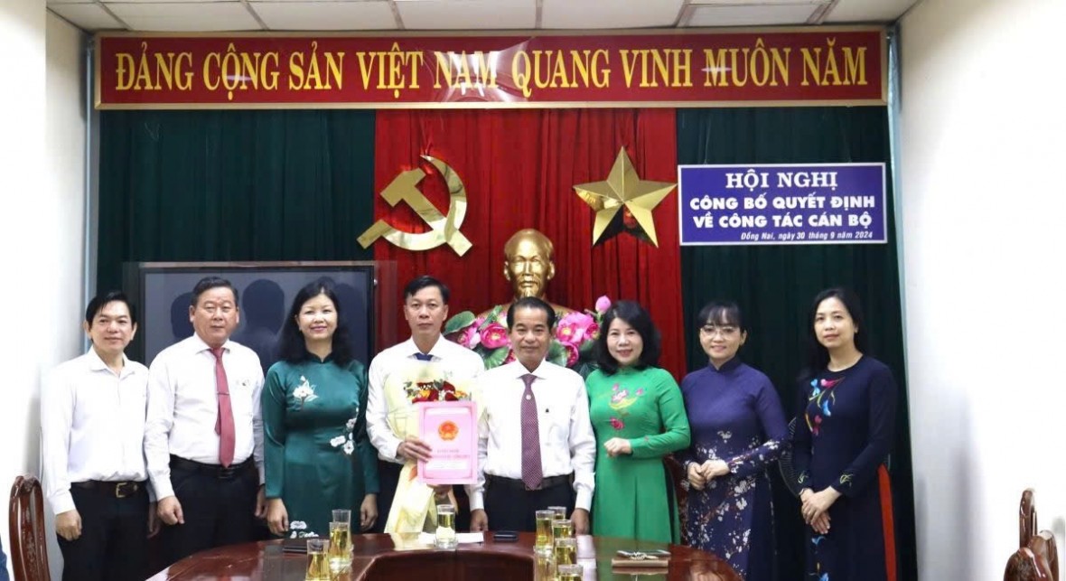 Đồng Nai có tân Phó Chánh Văn phòng Đoàn ĐBQH và HĐND tỉnh