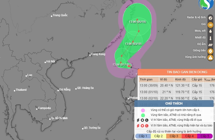 Các tỉnh, thành phố từ Quảng Ninh đến Bình Định chủ động ứng phó với bão Bão Krathon