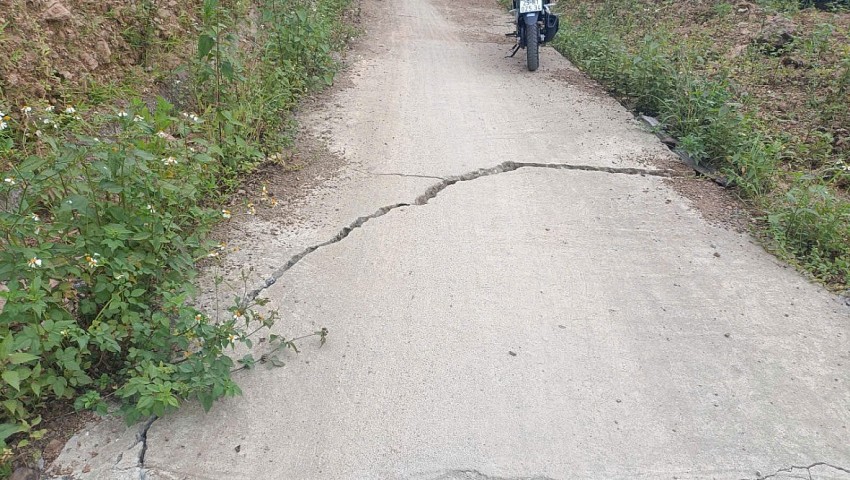 Lai Châu: Tuyến đường 12 tỷ đồng thi công sai thiết kế, kém chất lượng, vẫn nghiệm thu thanh toán