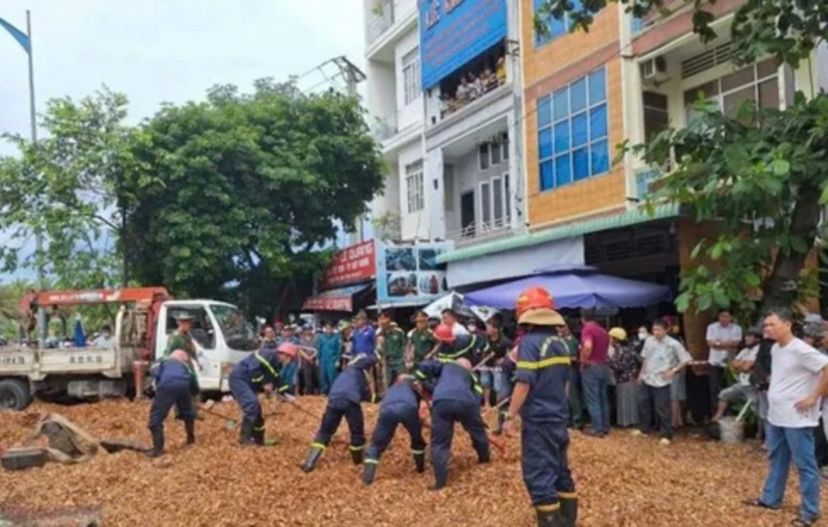 Bình Định: Thông tin mới nhất vụ xe tải chở dăm đè chết 3 người