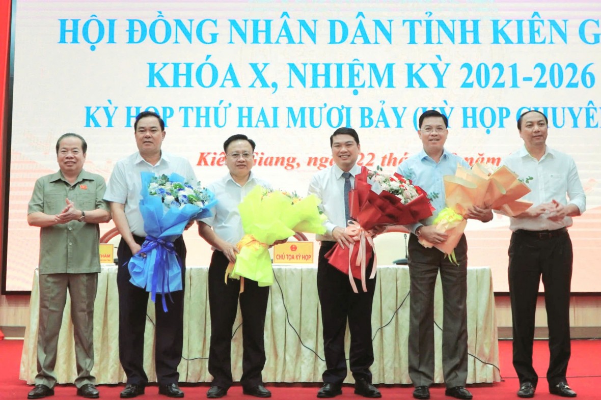 Ông Lê Trung Hồ trở thành tân Phó Chủ tịch UBND tỉnh Kiên Giang