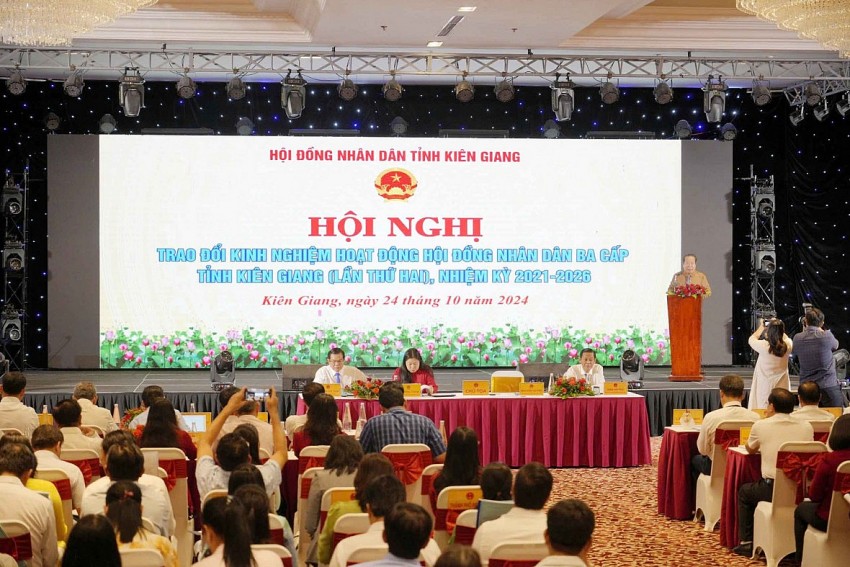 HĐND tỉnh Kiên Giang lần thứ 2 tổ chức Hội nghị trao đổi kinh nghiệm hoạt động Hội đồng nhân dân ba cấp