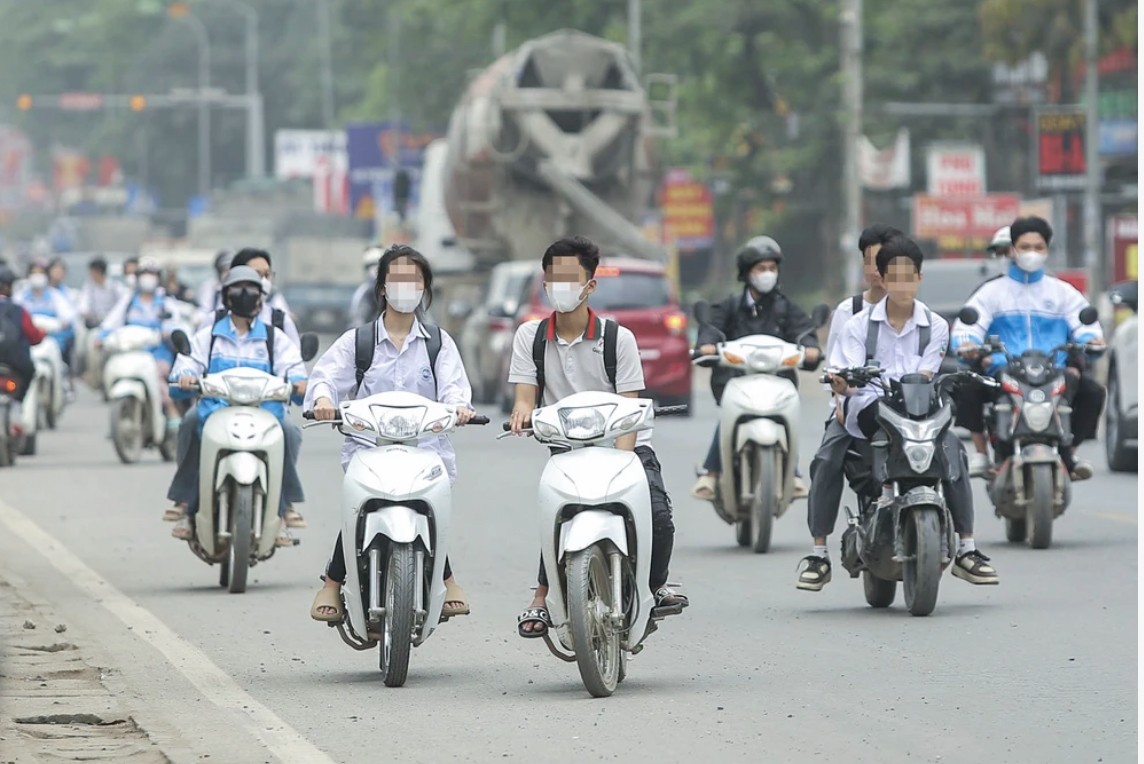 3.300 trường hợp học sinh vi phạm giao thông bị gửi thông báo đến trường