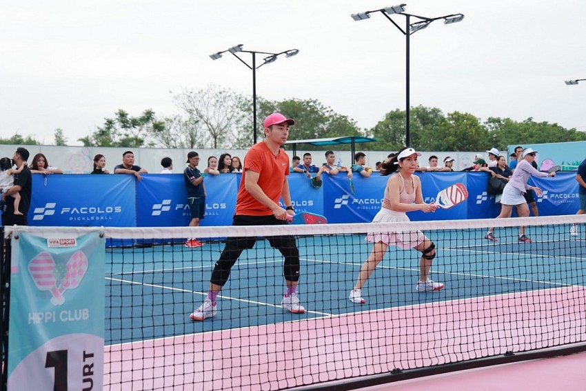 Hơn 100 VĐV tham gia tranh giải Pickleball tranh Cúp FACOLOS