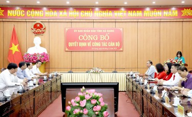 Hà Giang có tân Giám đốc Sở Tài nguyên và Môi trường