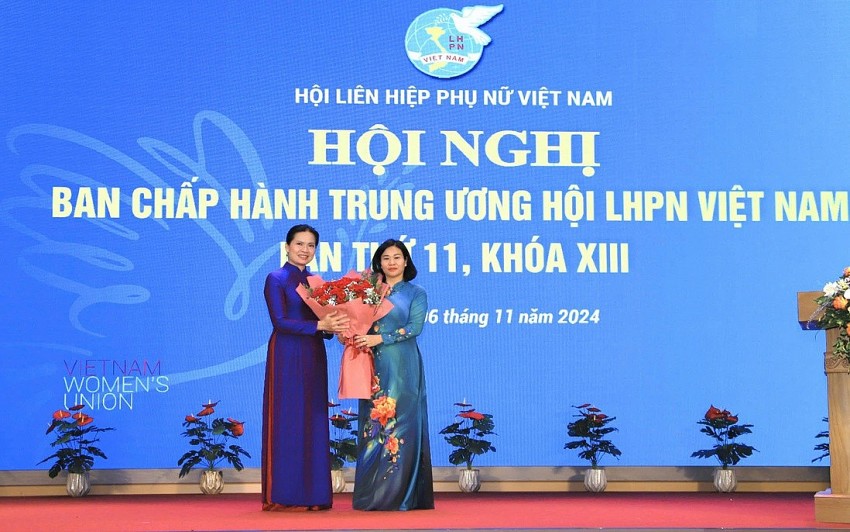 Phó Bí thư Thường trực Thành ủy Hà Nội được bầu giữ chức Chủ tịch Hội Liên hiệp Phụ nữ Việt Nam