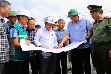 Kiên Giang: Lãnh đạo huyện Gò Quao phản hồi thông tin người dân ngăn cản thi công đường HCM