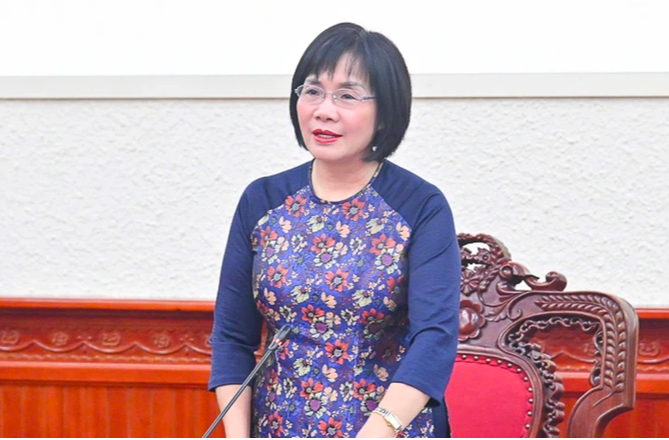 Thứ trưởng Bộ Tư pháp Đặng Hoàng Oanh.