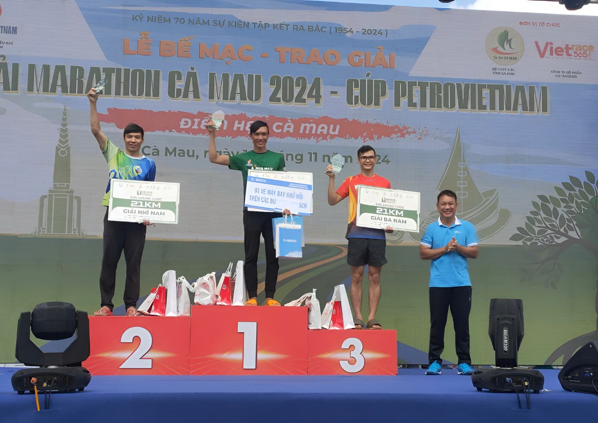 Hơn 6.000 VĐV sôi nổi tranh tài tại Giải Marathon - Cà Mau 2024