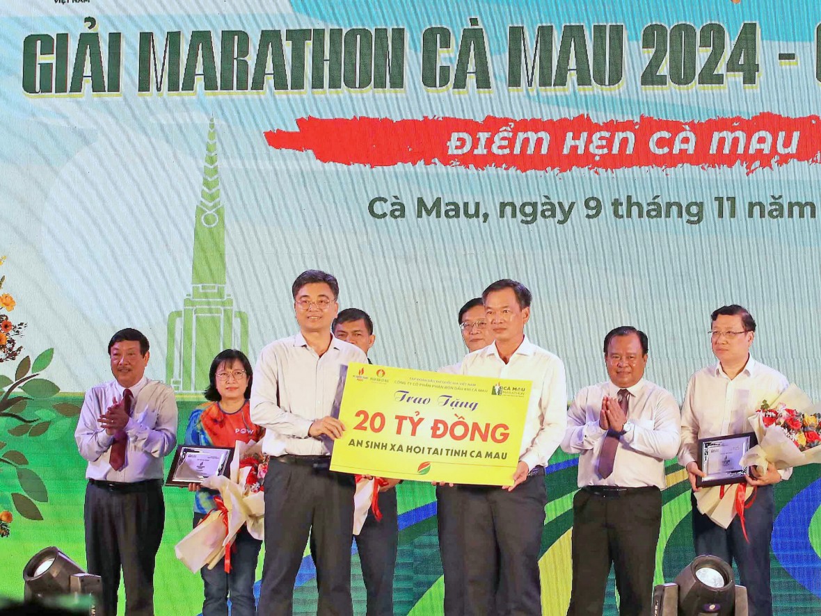 Hơn 6.000 VĐV sôi nổi tranh tài tại Giải Marathon - Cà Mau 2024