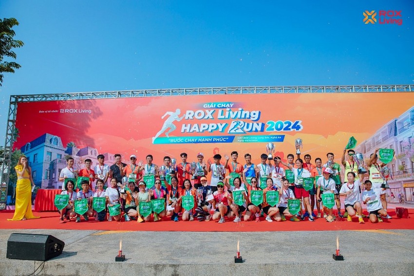 ROX Living Happy Run 2024 - Giải chạy gắn kết cộng đồng xứ Nghệ