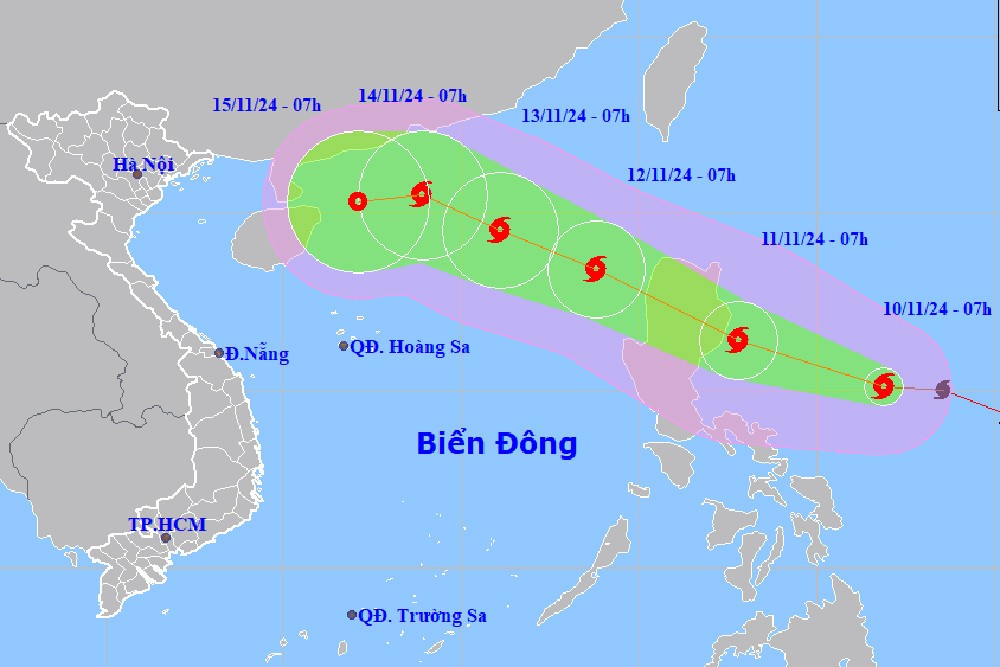 Bộ Nông nghiệp và Phát triển nông thôn ra công điện ứng phó với bão số 8