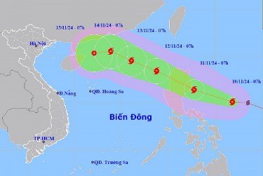 Bộ Nông nghiệp và Phát triển nông thôn ra công điện ứng phó với bão số 8