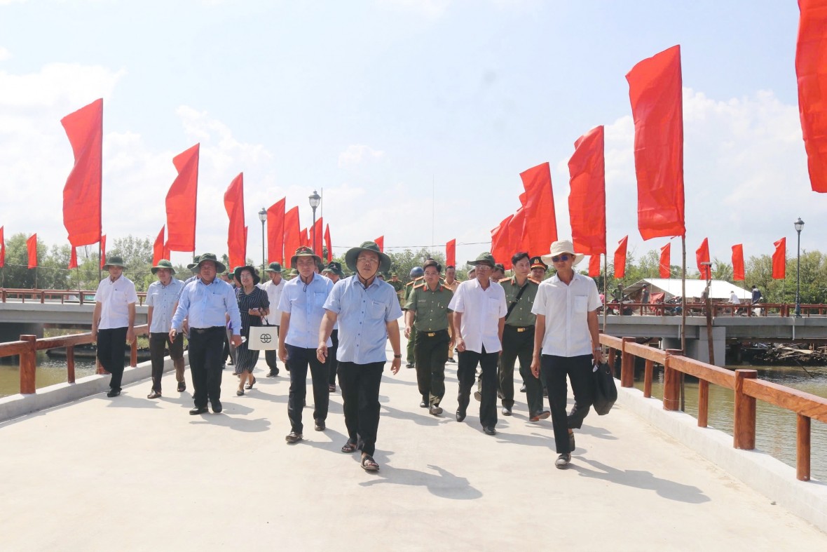 Bí thư Tỉnh ủy Cà Mau kiểm tra công tác chuẩn bị Lễ kỷ niệm 70 năm sự kiện Tập kết ra Bắc