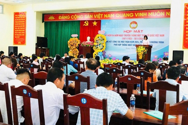 Ủy ban MTTQ Việt Nam huyện Thống Nhất: Không để phát sinh điểm nóng trên địa bàn