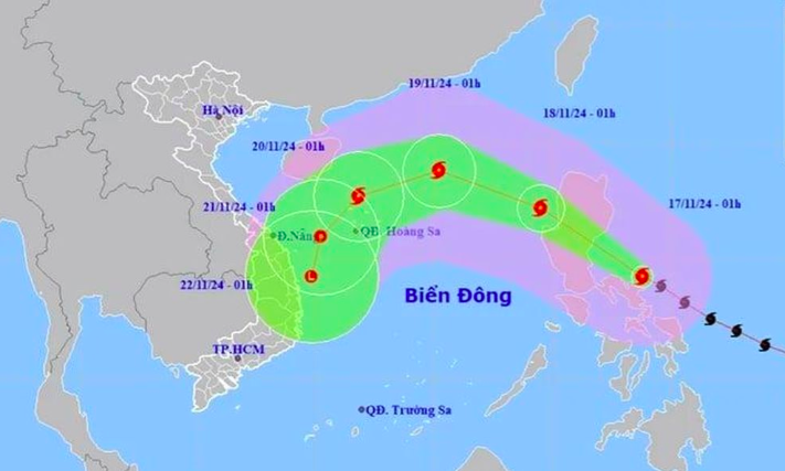 Các địa phương từ Quảng Ninh đến Bình Thuận chủ động ứng phó với siêu bão Man-yi