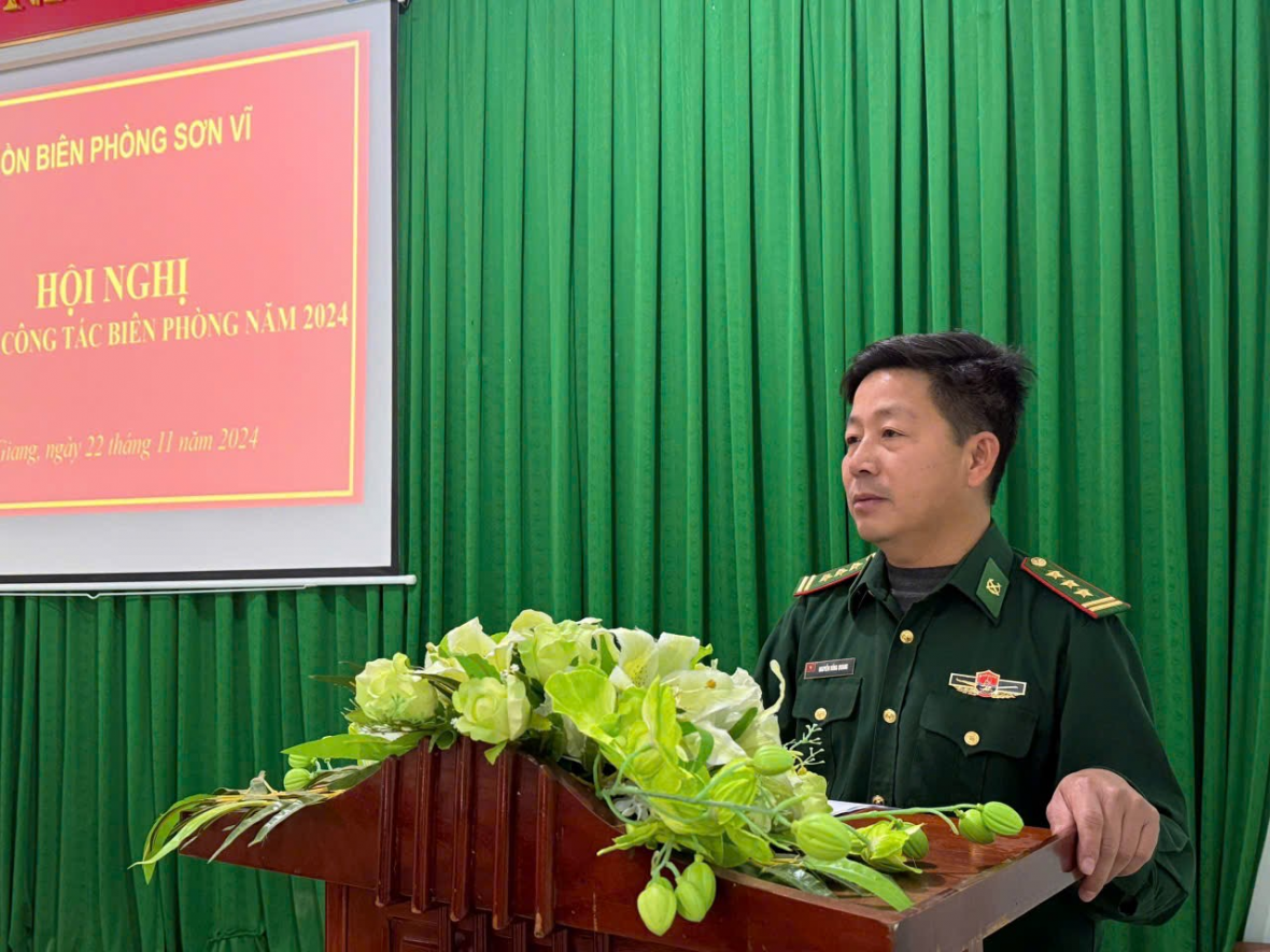 Đồn Biên phòng Sơn Vĩ triển khai toàn diện, có hiệu quả công tác biên phòng năm 2024