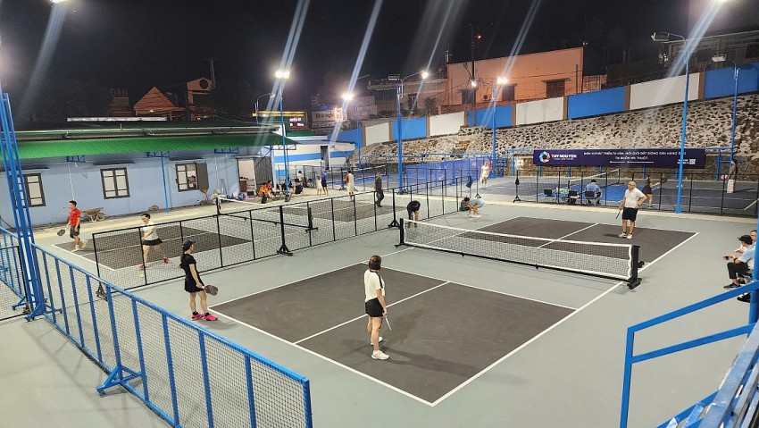 Ra mắt CLB Pickleball VNPT Đắk Lắk